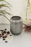Vas Aberto Design D20F Fume Glas 10x20x10 cm - Hängande blomkrukor och vaser - 8684283721641 - 7