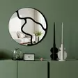 Dekorativ Spegel Wallity Silver Plexiglas EVA 48x48 cm - Speglar - 8684283980871 - 1