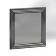 Spegelset Hanah Home Loza Silver MDF 40x40x3 cm - Speglar - 8683743822881 - 1