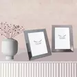 Fotoram Aberto Design 2IGFC1026_1521 Silver Plast 15x21 cm - Tavlor och ramar - 8683743537891 - 2