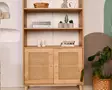 Bokhylla Hanah Home Hazeran Ek Massivt Trä 40x90x58 cm - Bokhyllor - 8683742868071 - 6