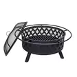 Hornet Premium Eldstad och Grill 91cm - Med Gnistgaller & Grillgaller - Trädgårdsgrillar och eldstäder - 6438168120591 - 4