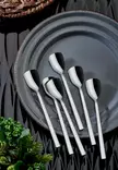 Dessertsked Set Hermia Krom Rostfritt Stål 6 Delar - Bestick och serveringsredskap - 8684283784141 - 2