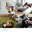 Sladdlös turboluftblås | 200 W | 130000 rpm | Bil / Datorer & tangentbord / Hem / Hobby & Leksaker / Utomhus | Blåsande kraft: 180 g | 3 hastighetsinställning - Handverktyg - 5412810475711 - 5