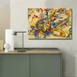 Canvastavla Wallity Flerfärgad Canvas 70x100 cm - Tavlor och ramar - 8681875400281 - 2