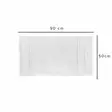 Handduk Mijölnir Vit 60% Bomull 40% Bambu 50x90 cm - Handdukar - 8681875945751 - 3