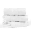 Handduk Mijölnir Vit 60% Bomull 40% Bambu 50x90 cm - Handdukar - 8681875945751 - 2