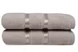 Handdukset Mijölnir Ljusbrun 100% Mikrobomull 50x90 cm & 50x90 cm - Handdukar - 8681875411621 - 2