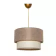 Taklampa Opviq SP288 Beige Plast Tyg 30 x 65 cm - Tak- och vägglampor - 8683342848381 - 1