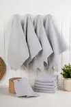 Kökshandduk Set Hermia Eloise Grå Bomull Polyester 10 Delar - Kökstextilier - 8684283207381 - 1