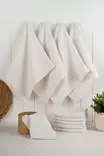 Kökshandduk Set Hermia Eloise Ecru Bomull Polyester 10 Delar - Kökstextilier - 8684283207411 - 1