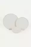 Matsservis Hermia Vit Keramik 18 Delar - Serveringsfat - 8684282139331 - 8