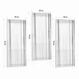 Spegelset Hanah Home Mini Buhem Transparent Mdf 30x70x2,2 cm - Speglar - 8684282429661 - 6