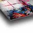 Glastavla Wallity Flerfärgad Härdat Glas 70x100 cm - Tavlor och ramar - 8684282137801 - 8