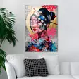 Glastavla Wallity Flerfärgad Härdat Glas 70x100 cm - Tavlor och ramar - 8684282137801 - 4