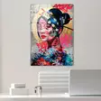 Glastavla Wallity Flerfärgad Härdat Glas 70x100 cm - Tavlor och ramar - 8684282137801 - 3