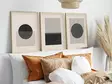 Inramad MDF-tavla Wallity Flerfärgad MDF 50x70 cm 3 Delar - Tavlor och ramar - 8684282340881 - 3
