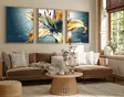 Inramad MDF-tavla Wallity Flerfärgad MDF 50x70 cm 3 Delar - Tavlor och ramar - 8684282341161 - 2