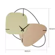 Väggklocka Wallity Grön Brun Metall Ø 58 cm - Väggklockor - 8683742882411 - 4