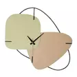 Väggklocka Wallity Grön Brun Metall Ø 58 cm - Väggklockor - 8683742882411 - 1
