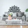 Väggdekor Metall Wallity Berceste Svart Metall 160x81 cm - Dekorationer, prydnadsföremål - 8682870853911 - 3