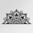 Väggdekor Metall Wallity Berceste Svart Metall 160x81 cm - Dekorationer, prydnadsföremål - 8682870853911 - 5