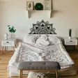 Väggdekor Metall Wallity Berceste Svart Metall 160x81 cm - Dekorationer, prydnadsföremål - 8682870853911 - 4