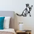 Väggdekor Metall Wallity Svart Metall 51x36 cm - Dekorationer, prydnadsföremål - 8682870853621 - 3