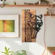 Väggdekor Trä Wallity Folivora Svart Trä 37x57,5 cm - Dekorationer, prydnadsföremål - 8683743680481 - 3