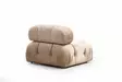 Hörnsoffa Atelier del Sofa Bubble Cream Polyester 288x190x75 cm - Soffor - 8683743023141 - 6