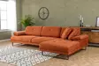 Hörnsoffa Atelier del Sofa Mustang Orange Polyester 274x174x83 cm - Soffor - 8683342846851 - 4