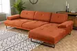 Hörnsoffa Atelier del Sofa Mustang Orange Polyester 274x174x83 cm - Soffor - 8683342846851 - 6