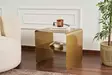 Sidobord Hanah Home Shb013A Guld Metall 45x56x52 cm - Sidobord och extrabord - 8684283715091 - 2