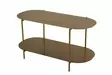 Soffbord Hanah Home Shb014A Guld Metall 100x45x51 cm - Soffbord - 8684283715121 - 1