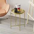 Soffbord Hanah Home Shb007A Guld Metall 46x56x46 cm - Soffbord - 8684282461241 - 2