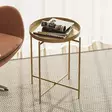 Soffbord Hanah Home Shb007A Guld Metall 46x56x46 cm - Soffbord - 8684282461241 - 3