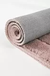 Badrumsmatta Set Mijölnir Mink 100% Polypropylen Halkfri 50x80 cm & 40x50 cm - Badrumsmattor och våtrumsmattor - 8684283557721 - 3