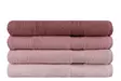 Badhandduksset (4 st), puderrosa, dammig rosa, ljusrosa, 70 x 140 cm, mjuk, hållbar, absorberande - Handdukar - 8681181888001 - 2