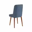 Matbord Hanah Home Vina 1048 Mörkblå Valnöt Spånskiva 130x77x80 cm - Matbord - 8681875791211 - 10