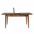 Matbord Hanah Home Vina 1048 Mörkblå Valnöt Spånskiva 130x77x80 cm - Matbord - 8681875791211 - 6