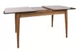 Matbord Hanah Home Lotus Valnöt MDF 130x75x80 cm - Matbord - 8683742133001 - 4
