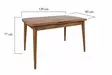Matbord Hanah Home Inci 1141 Valnöt Spånskiva 129x79x80 cm - Matbord - 8683743009701 - 17