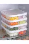 Förvaringslåda Set Hermia Transparent Plast 12 Delar - Matlådor och matförvaringsbehållare - 8684283679041 - 4