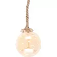 Glasboll 15 LED hamprep Finnlumor - Ljussmycken och ljusfigurer - 6410416081571 - 1