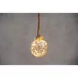Glasboll 15 LED hamprep Finnlumor - Ljussmycken och ljusfigurer - 6410416081571 - 4