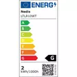 LED Bordslampa | Dimbar | 1 Ljusläge | 90 lm | Uppladdningsbar | Peka på funktion | Vit - Golv- och bordslampor - 5412810475421 - 85
