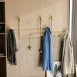 Vägghängare Wallity Samara-A Guld Metall 107x64x10 cm - Klädhängare - 8684282360001 - 4