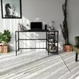 Skrivbord Hanah Home M101 Svart Härdat Glas 130x75x60 cm - Skrivbord - 8682870558731 - 7