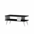 Soffbord Hanah Home Ayca Svart Vit Spånskiva 90x40x45 cm - Soffbord - 8683342946131 - 4
