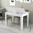 Matbord Hanah Home Kiev 510 Vit Spånskiva 110x75x72 cm - Matbord - 8683743327461 - 4